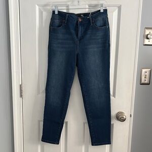 1822 Denim Butter Denim Women's Dark Blue Skinny Jeans